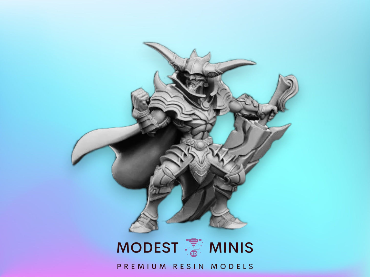 Dhardan - 32mm Scale DnD Miniature | Dungeons and Dragons | JRPG Mini - RN Estudio