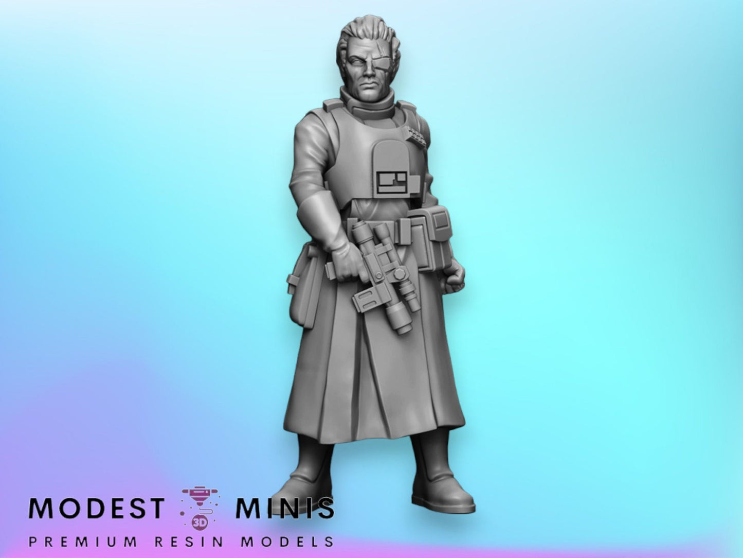 Merciless Officer - 28mm - 40mm Scale | Jandro | Star Wars Legion Mini