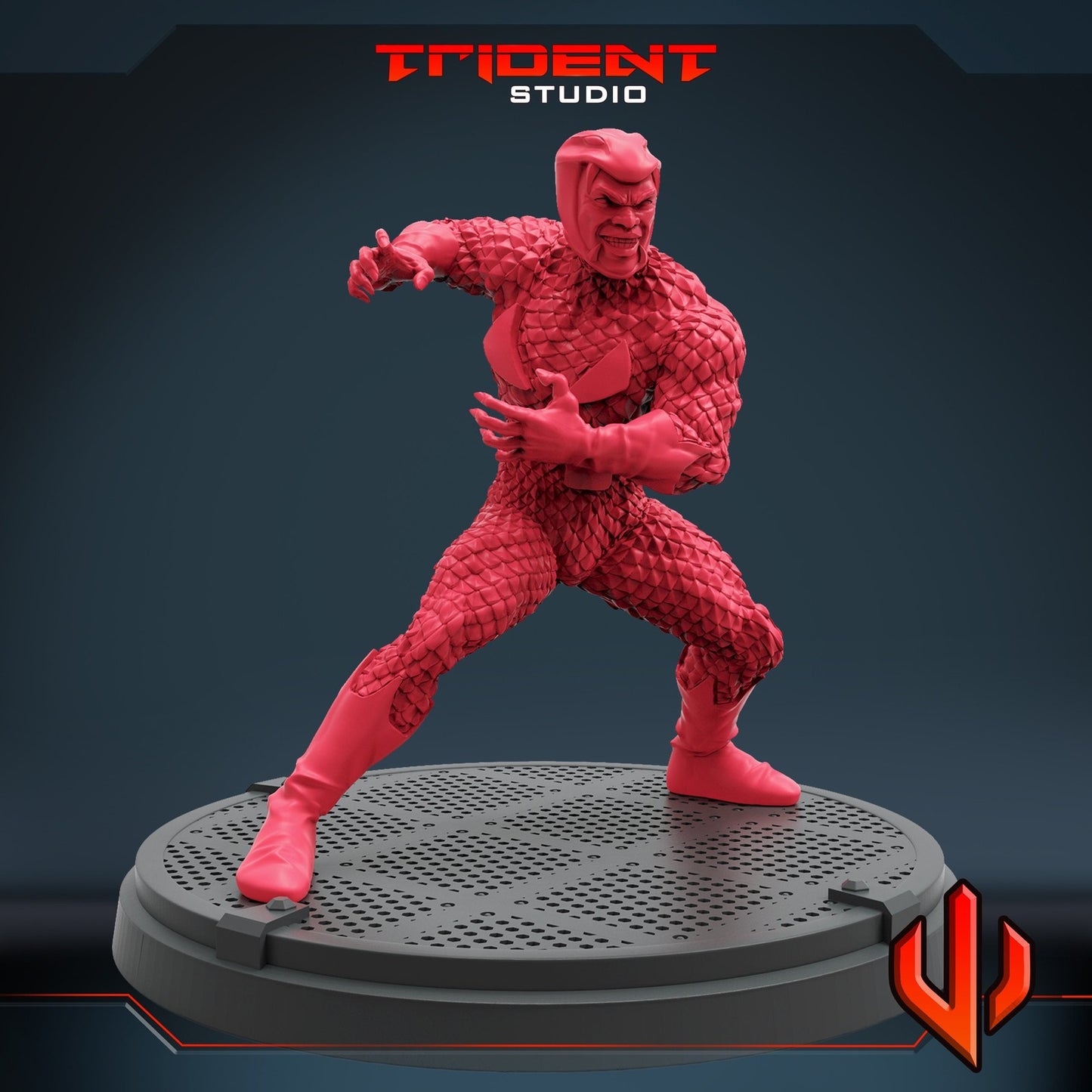 Cottonmouth Serpent Society - 40mm  Miniature | Crisis Protocol Proxy | Trident