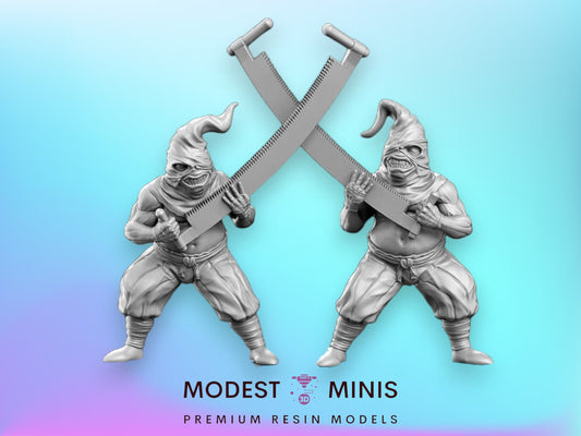 Twinsaw Torturers - 32mm Scale DnD Miniature | Dungeons and Dragons | JRPG Mini - RN Estudio
