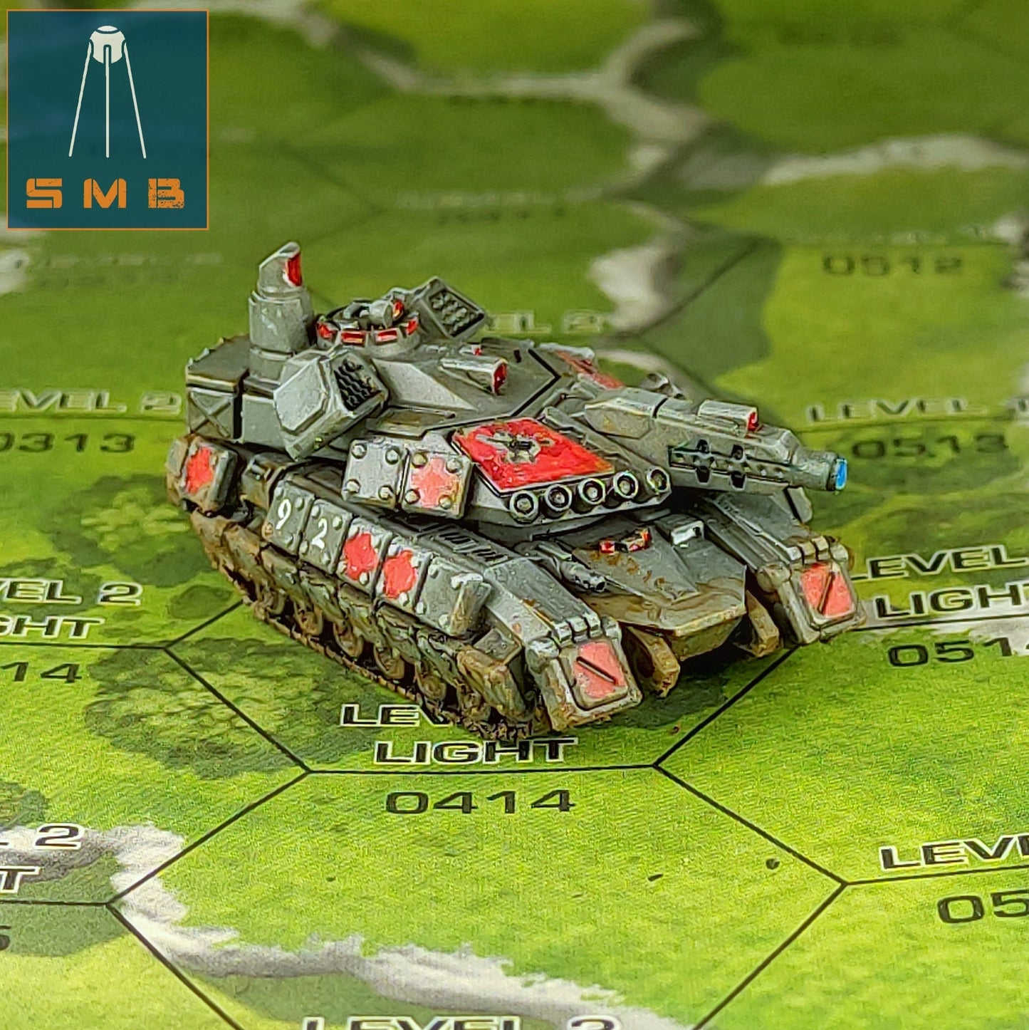 AXL 2C Heavy Tank  | 1:265 | 6mm Battletech Scale | Mecha | Sir Mortimer