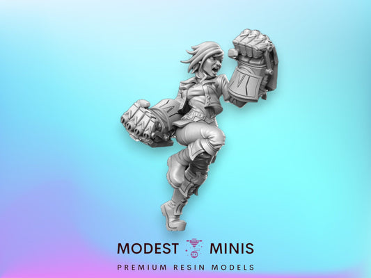 Legendary Big Fisted Hothead - 32mm Scale DnD Miniature | Dungeons and Dragons | JRPG Mini - RN Estudio