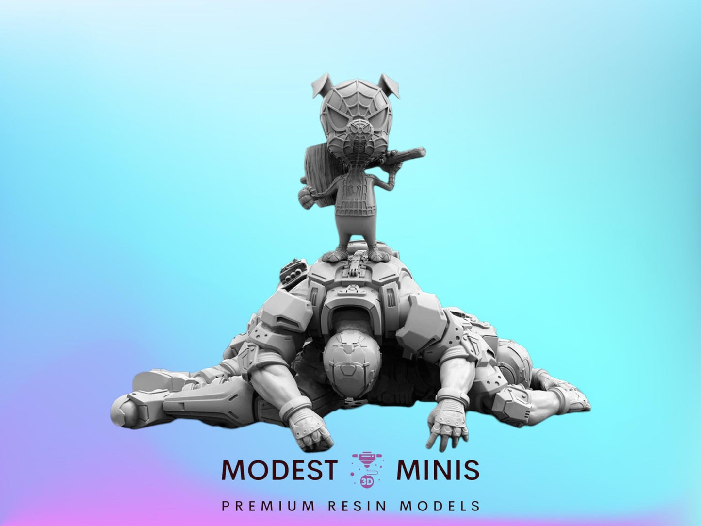Wall Porker - 40mm  Miniature | Crisis Protocol Proxy | Trident