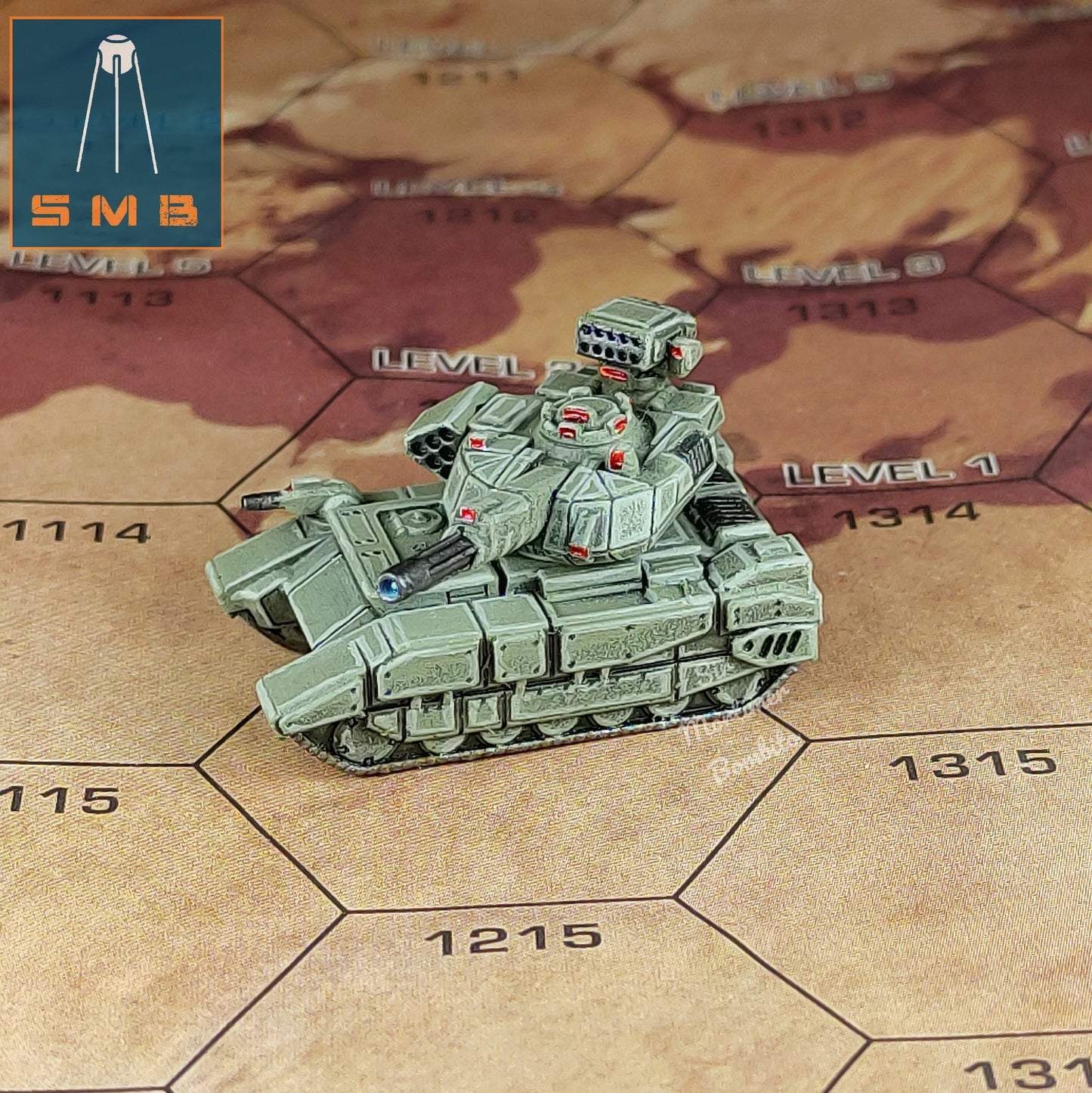 Mantikora Heavy Tank  | 1:265 | 6mm Battletech  Scale | Mecha | Sir Mortimer