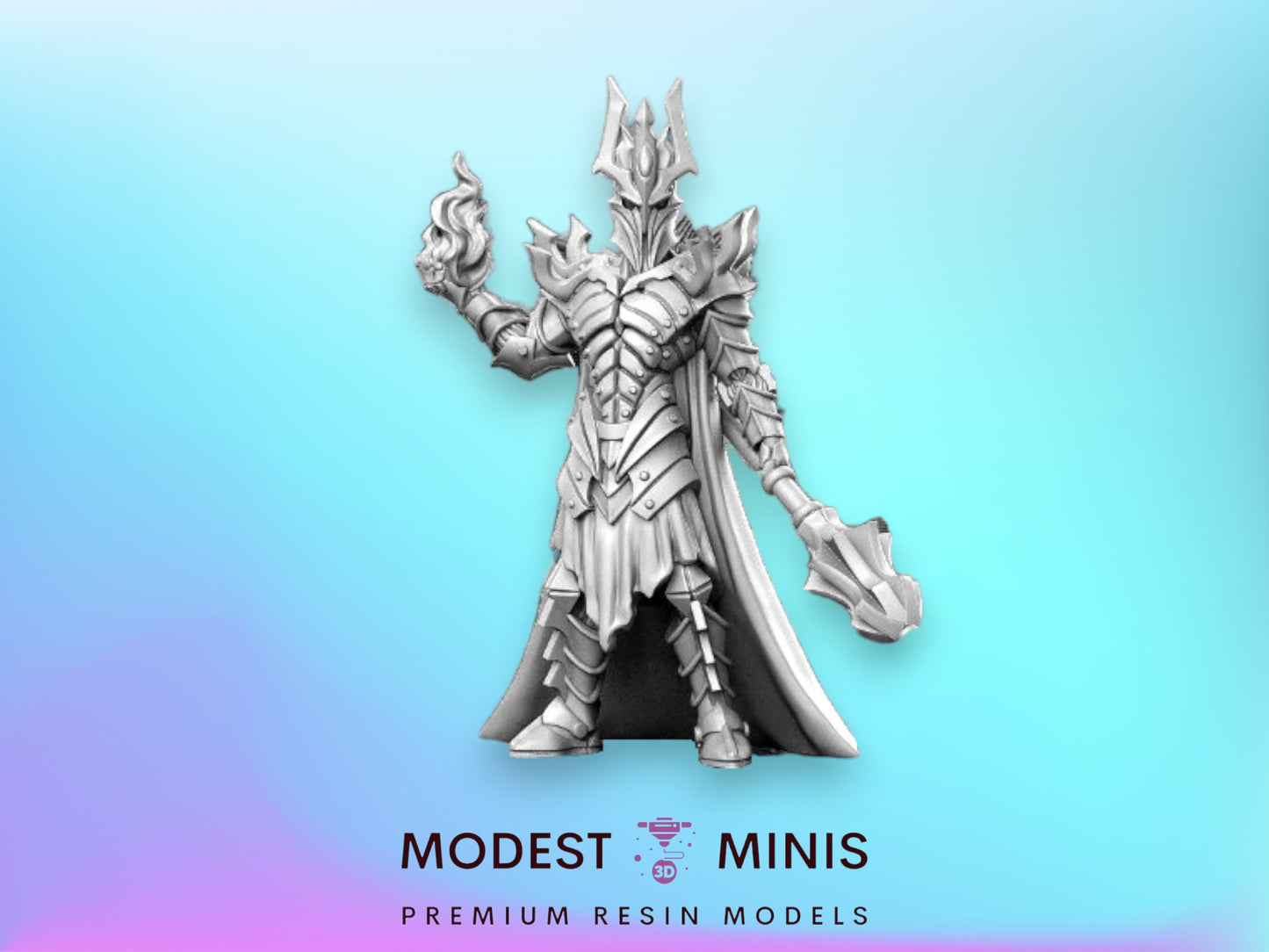 Shadow Lord - 32mm Scale DnD Miniature | Dungeons and Dragons | JRPG Mini - RN Estudio