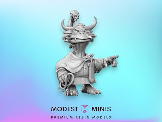 Orc Captain - 32mm Scale DnD Miniature | Dungeons and Dragons | Western RPG Mini - RN Estudio