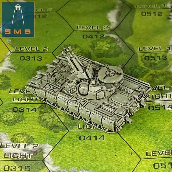 ZSUpartizan Anti-Aircraft Tank | 1:265 | 6mm Battletech Scale | Mecha | Sir Mortimer