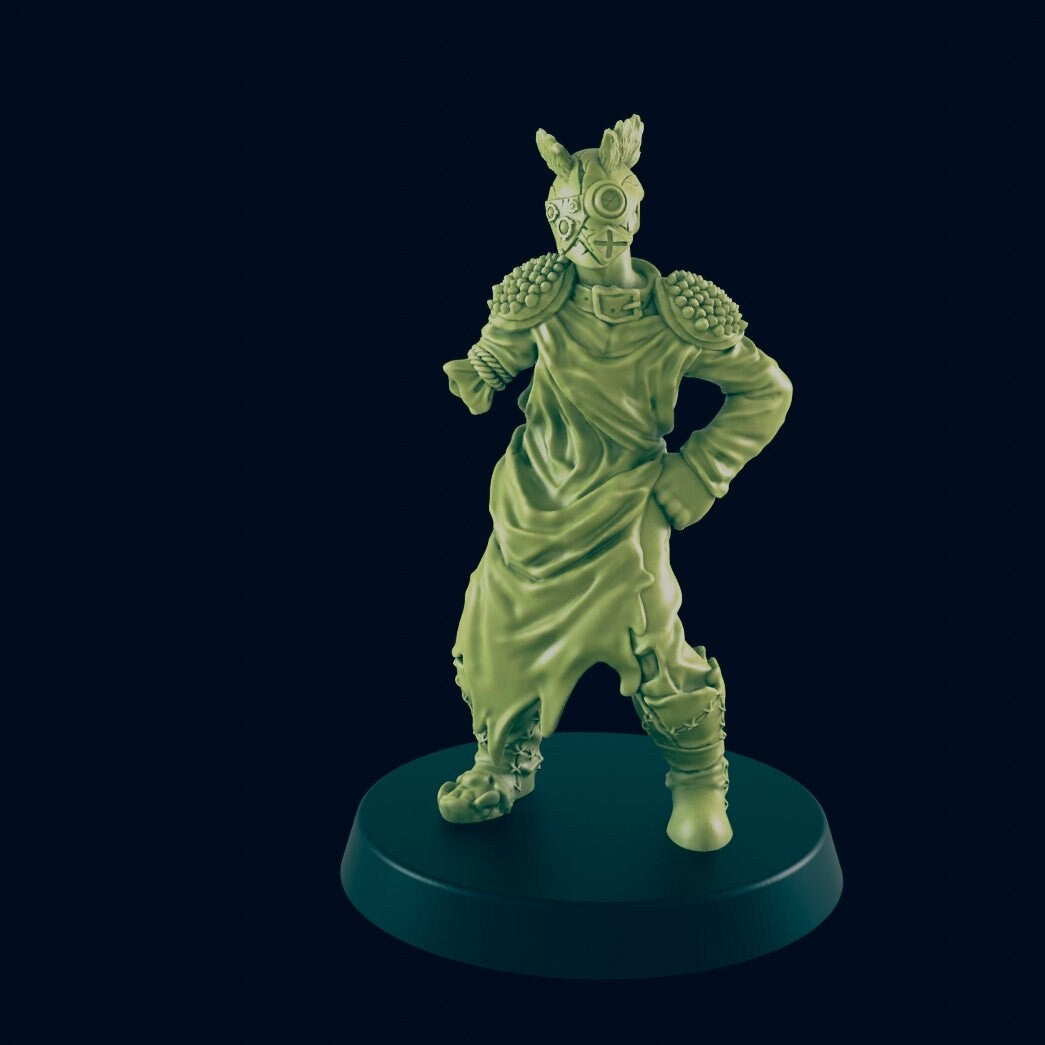 One Arm Willy | 28mm - 100mm Scale Resin Mini | Zombicide | Badlands | Vaultz