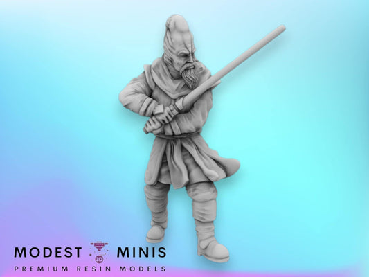 Mystical Galactic Warrior - 28mm - 40mm Scale | DnD | Star Wars Legion Mini