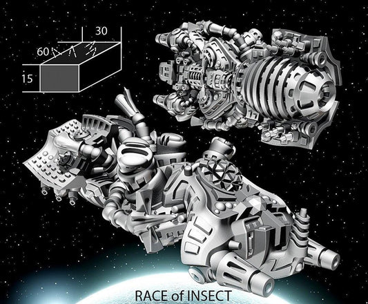 Insect Flagship - Twilight Imperium | Fleetscale | Starfinder | Billion Suns | Starmada | Firefly | Terra Conflict