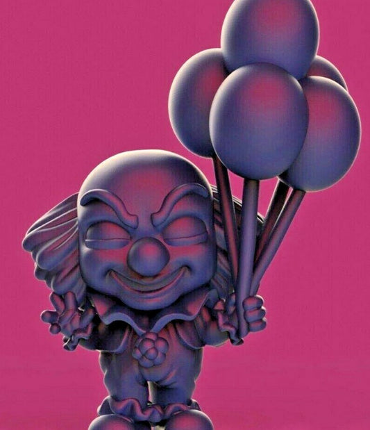 Chibi Scary Clown - 28mm - 54mm Scale