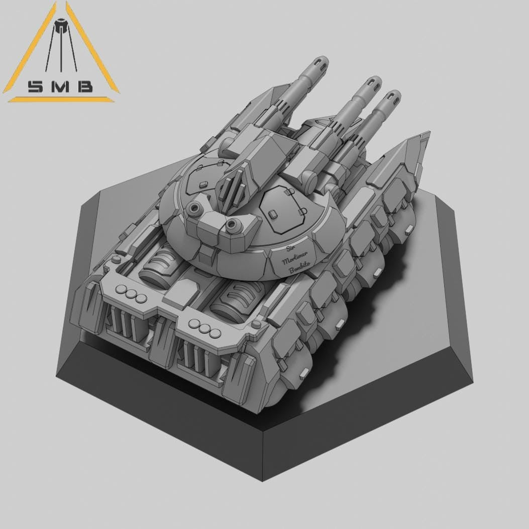 EpoHT Hover Tank | 1:265 | 285 | 6mm Battletech Scale |