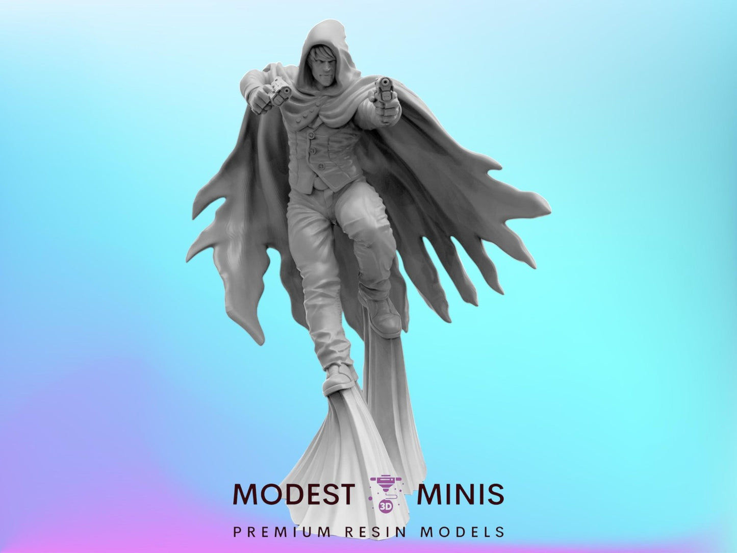 Hood - 40mm  Miniature | Crisis Protocol Proxy | Trident