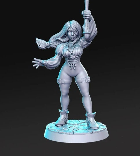 Seila Phillipos - 32mm Scale DnD Miniature | Dungeons and Dragons | JRPG Mini - RN Estudio