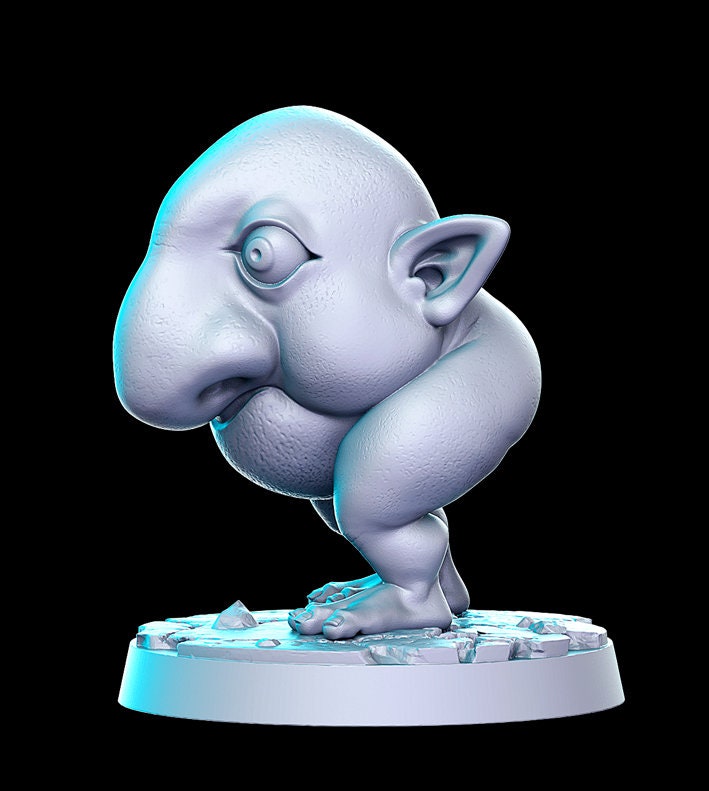 Nobur Demonic Entity - 32mm Scale DnD Miniature | Dungeons and Dragons | JRPG Mini - RN Estudio