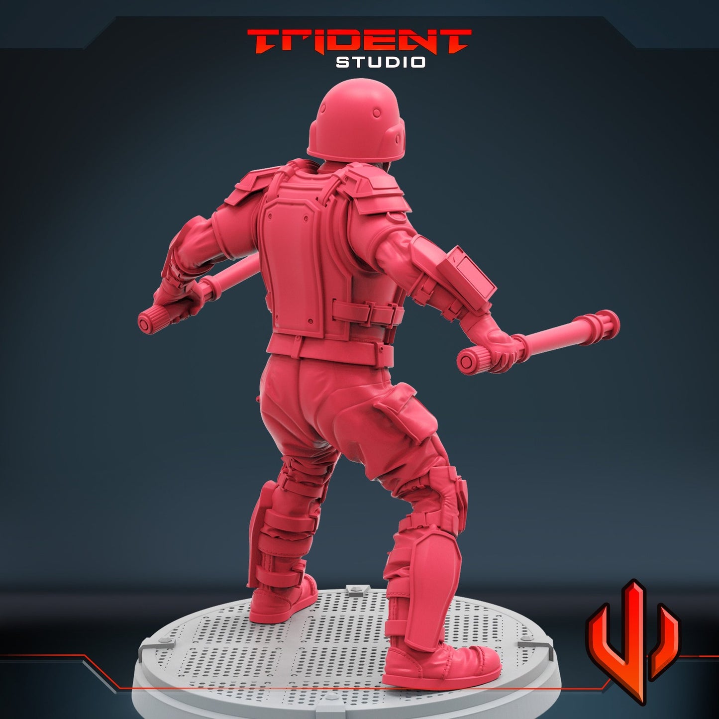 TVA Cops A - 32mm - 40mm Mini | Crisis Protocol Proxy | Trident