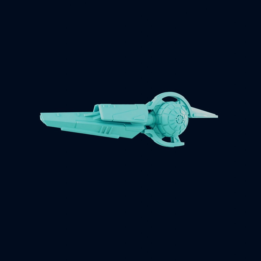 Merconian Cruiser 2 - Fleetscale Mini | Starfinder | Billion Suns | Starmada | Firefly | Astra Nebula