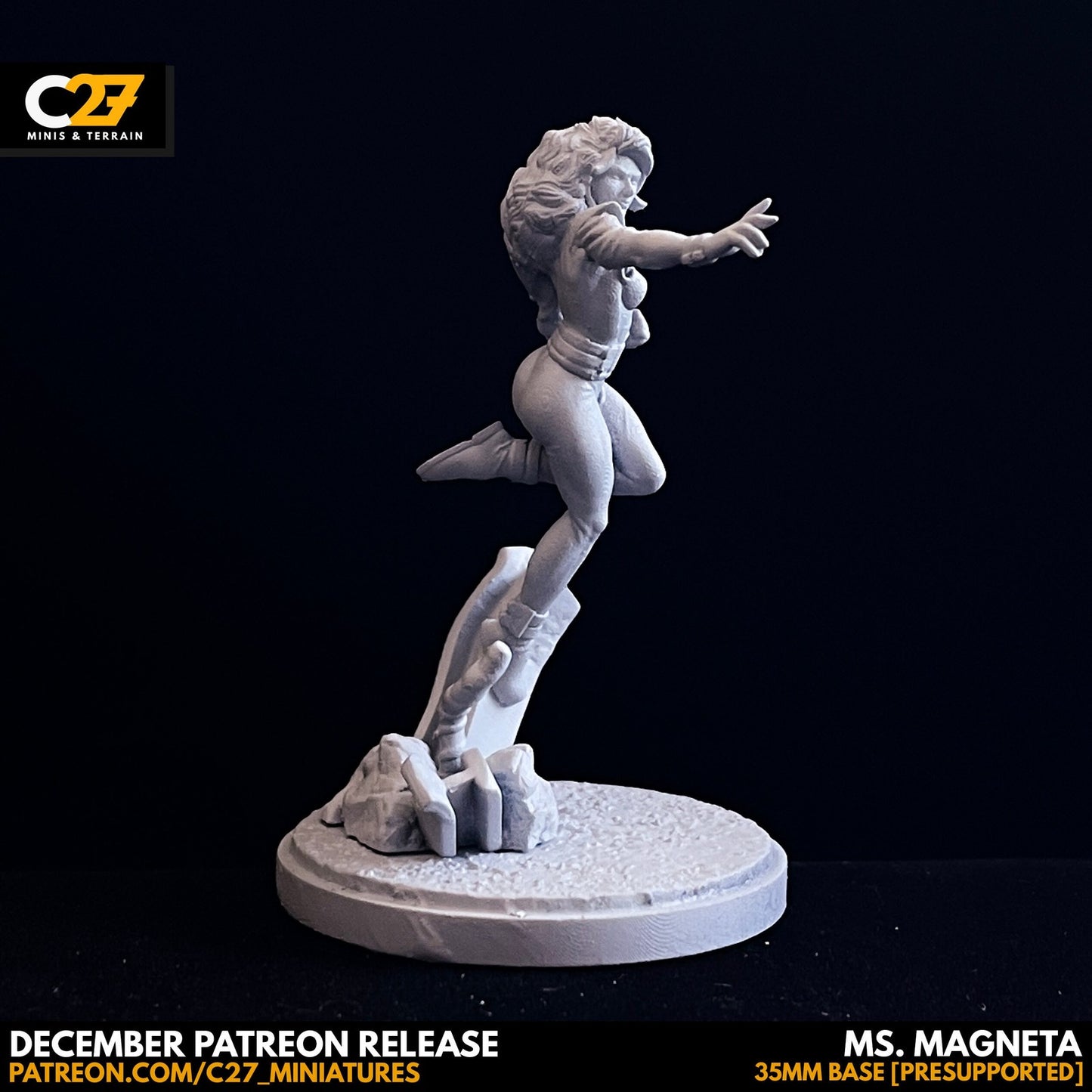 Ms Magenta - 32mm - 40mm Mini | Crisis Protocol Proxy | C27
