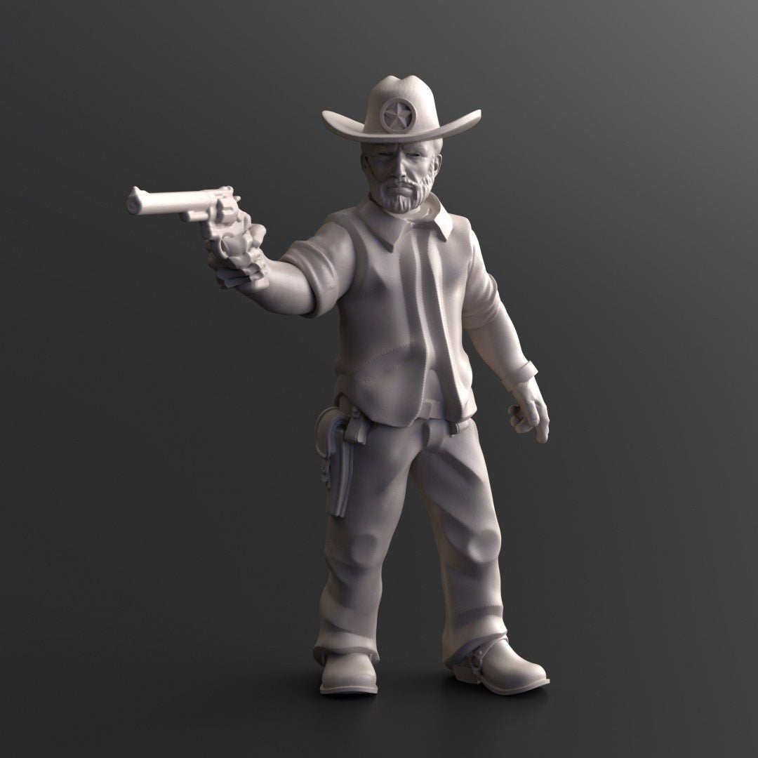 Survivor Rich | 28mm - 100mm Scale Resin Mini | Zombicide | Vaultz