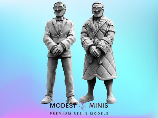 Founder - 28mm 32mm 40mm Scale Cyberpunk Miniature  |  Blade Runner | | Papsikels