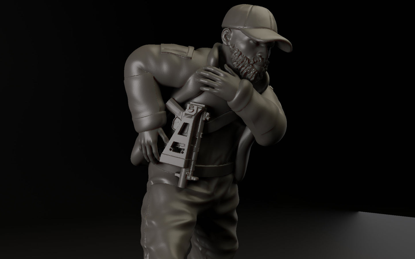 5pc Special Ops 1 - 28mm Scale Resin Military Miniature | Zona Alfa | Spectre Ops Mini