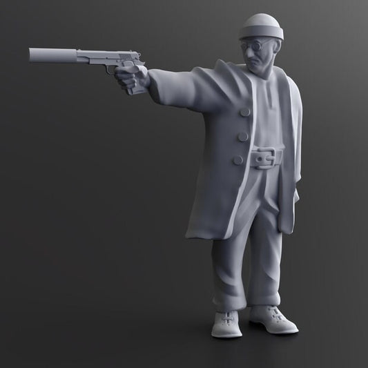 Survivor Leo | 28mm - 100mm Scale Resin Mini | Zombicide | Vaultz