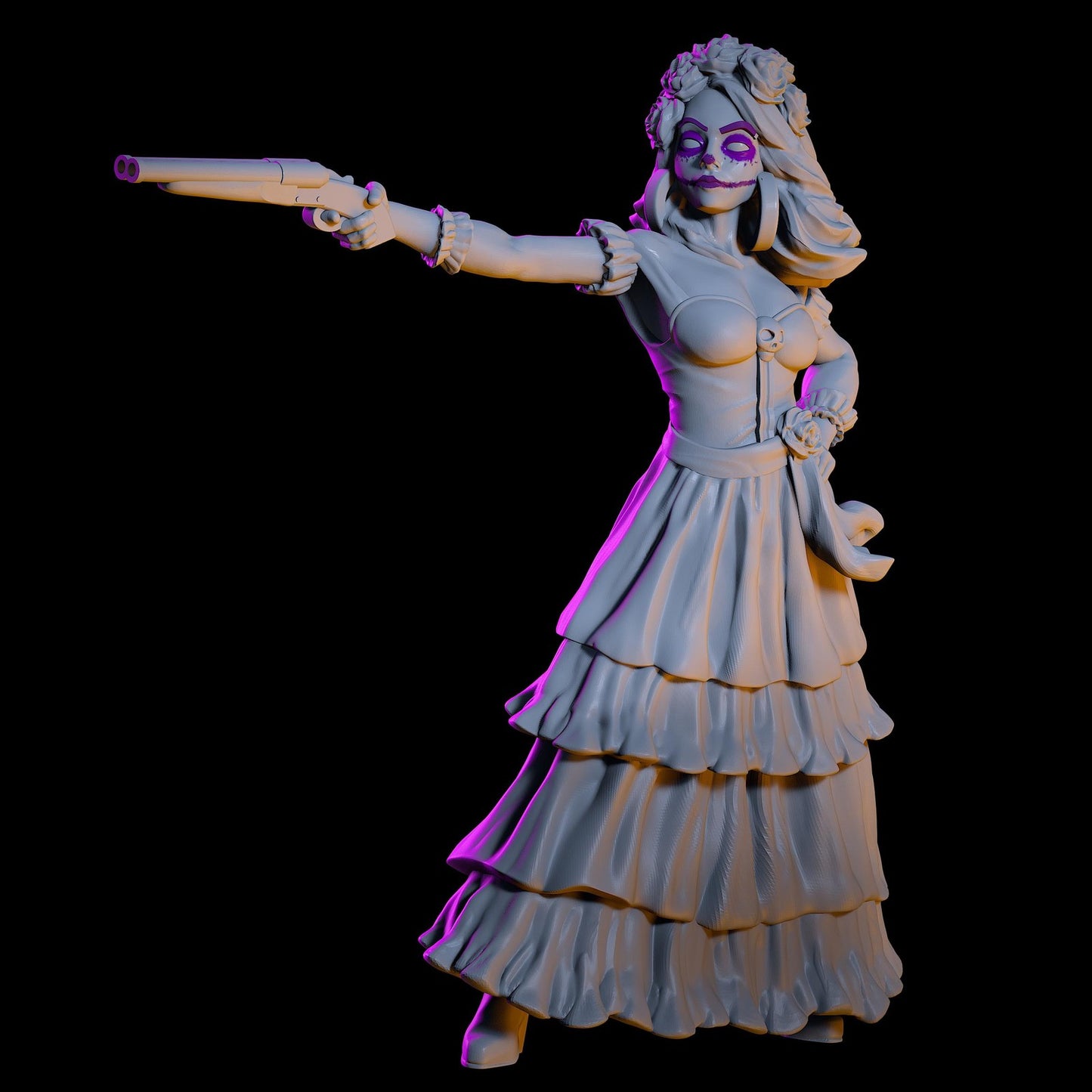 Dia De Los Muertos 2 | 28mm - 100mm Scale Resin Mini | Zombicide | Vaultz