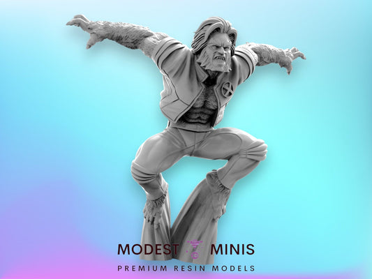 Blue Monster 2000 - Beast 40mm  Miniature | Crisis Protocol Proxy | Trident