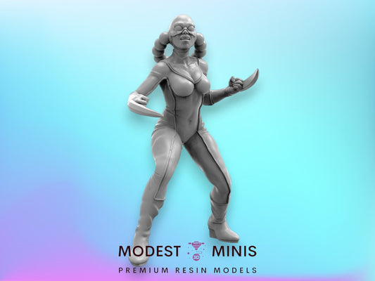 Fer-de-lance Serpent Society - 40mm  Miniature | Crisis Protocol Proxy | Trident