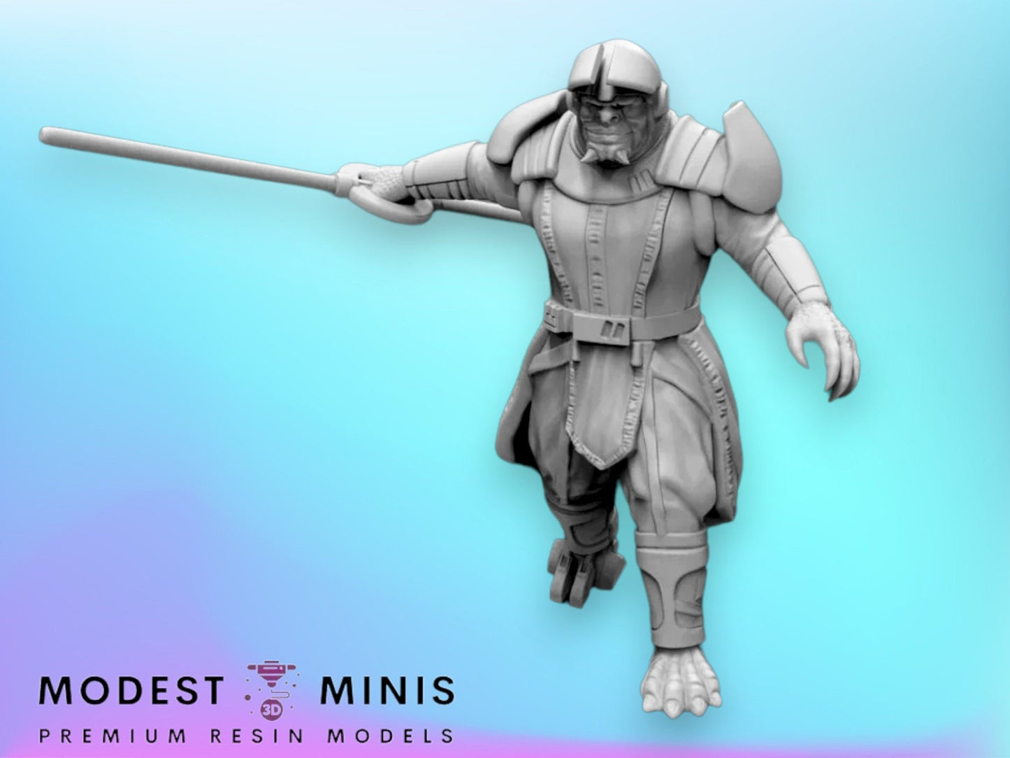 Authority Executioner 9 - 28mm - 40mm Scale | DnD | Star Wars Legion Mini