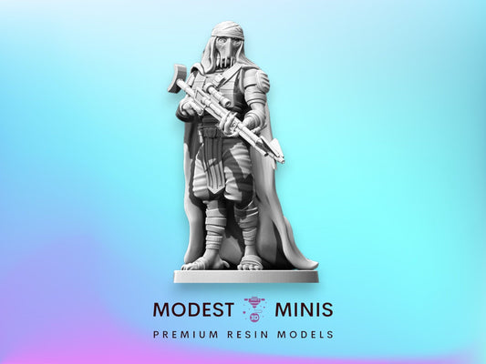 Nomad Warlord - 28mm - 40mm Scale | DnD | Star Wars Fan Art