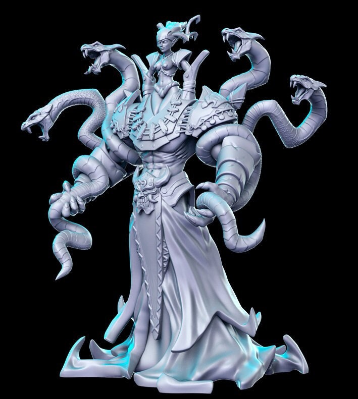 75mm Queen of Loss - 32mm Scale DnD Miniature | Dungeons and Dragons | JRPG Mini - RN Estudio