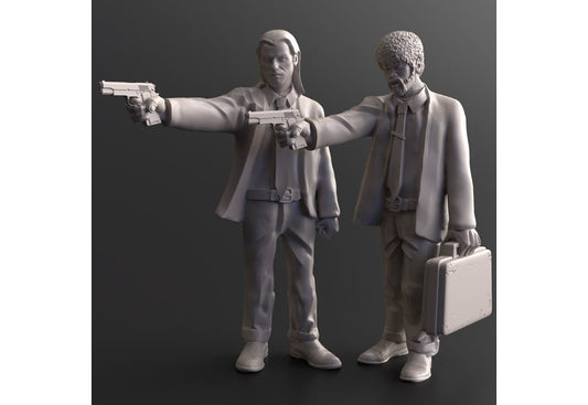 Survivor Vince and Julius | 28mm - 100mm Scale Resin Mini | Zombicide | Vaultz