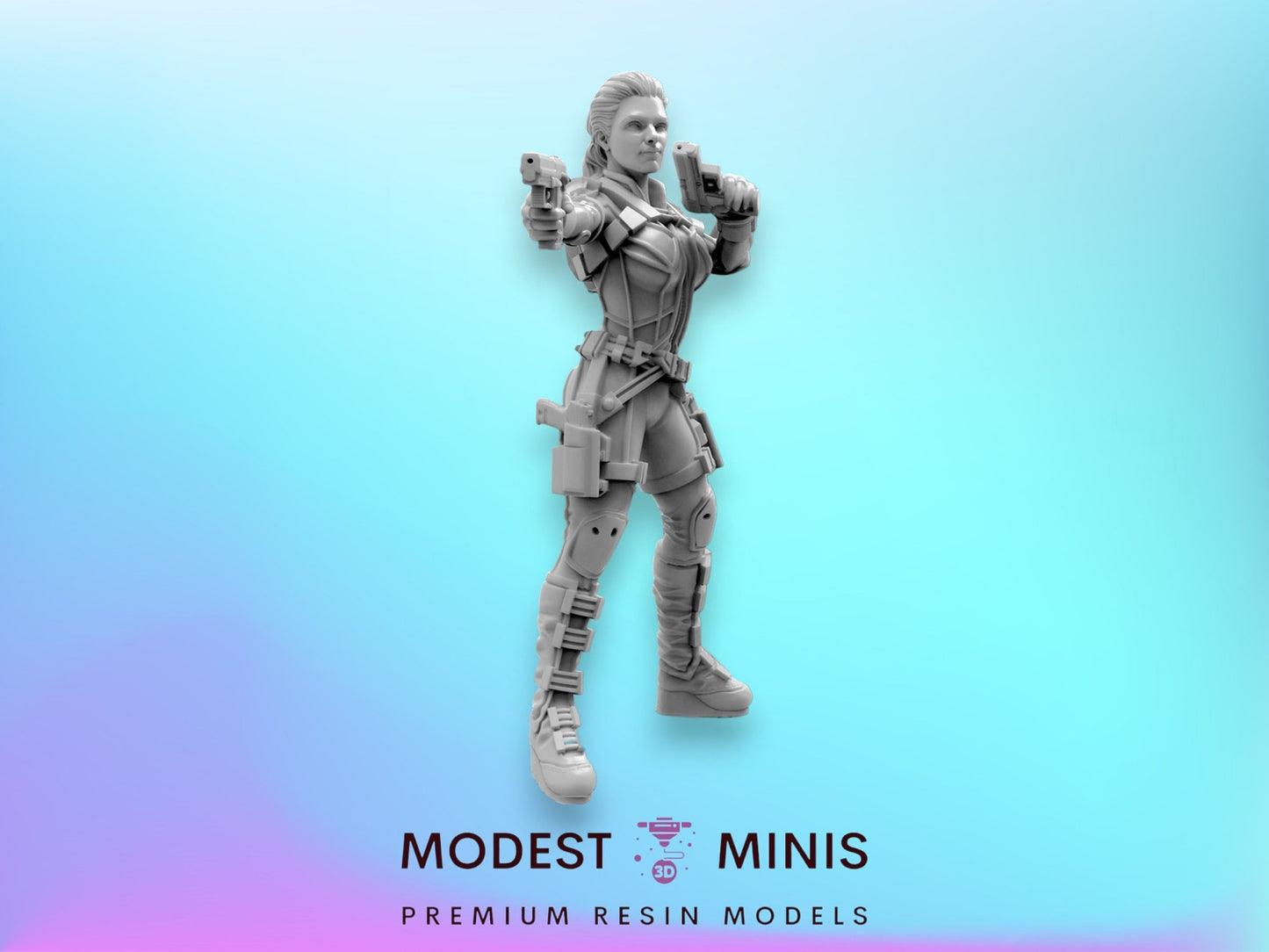 Momma Widow B - 40mm  Miniature | Crisis Protocol Proxy | Trident