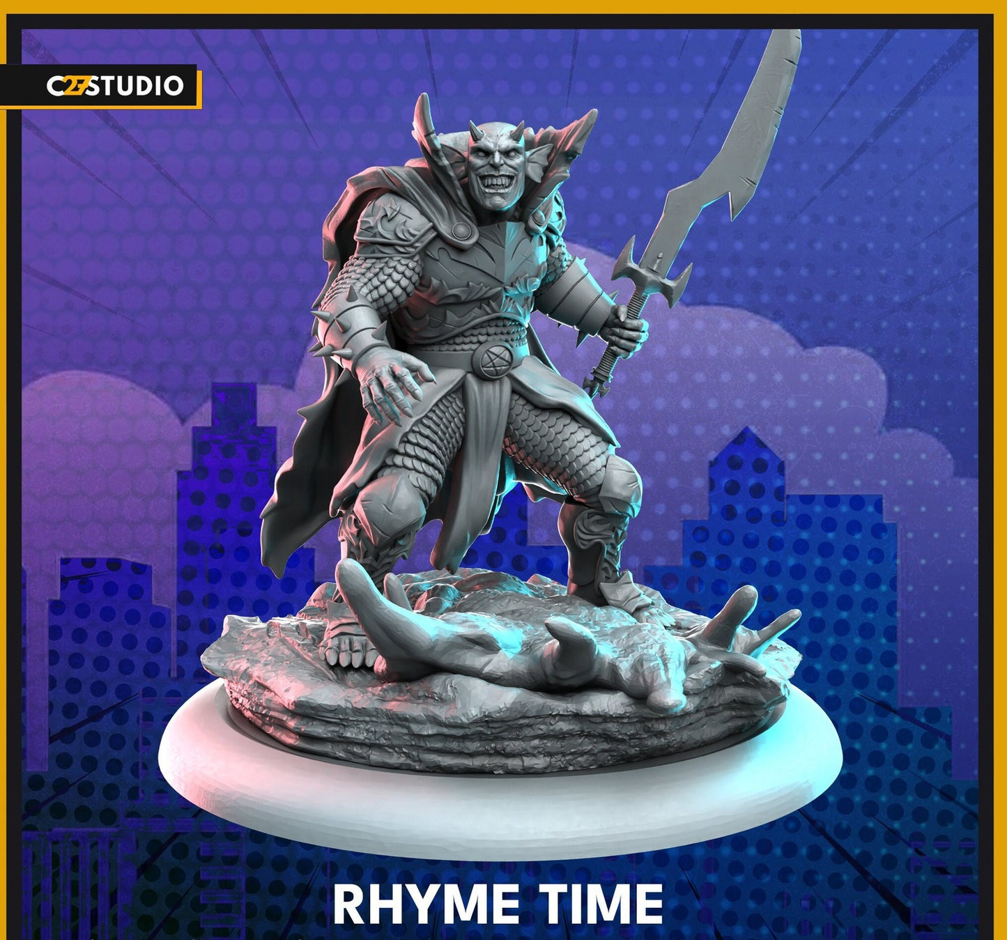 Rhyme Time - 32mm - 40mm Mini | Crisis Protocol Proxy | C27