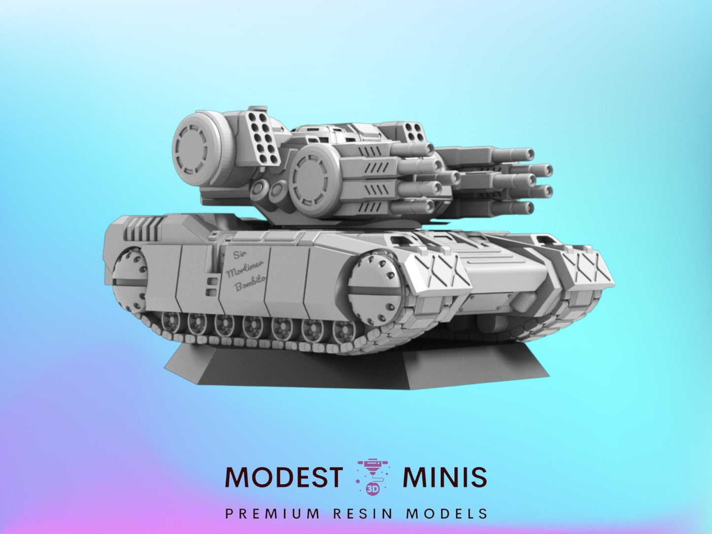 Ontosko NE Tank | 1:265 | 285 | 6mm Battletech Scale | Sir Mortimer