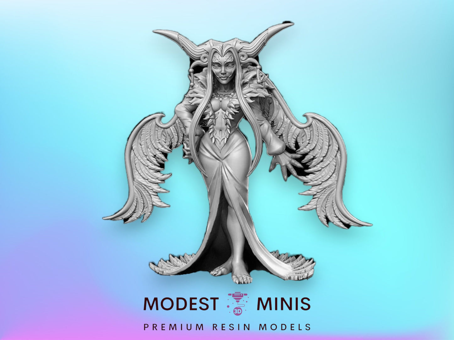 Lynaithna - 28mm 32mm Scale DnD Miniature | Dungeons and Dragons | Witcher Contract - RN Estudio