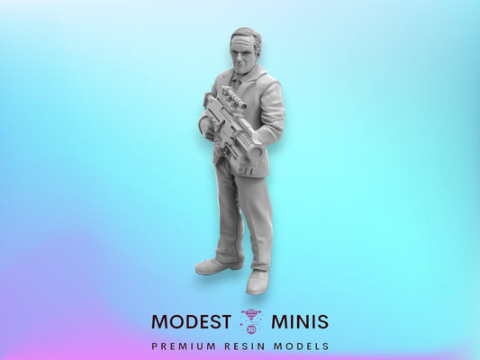 Agent A - 40mm  Miniature | Crisis Protocol Proxy | Trident