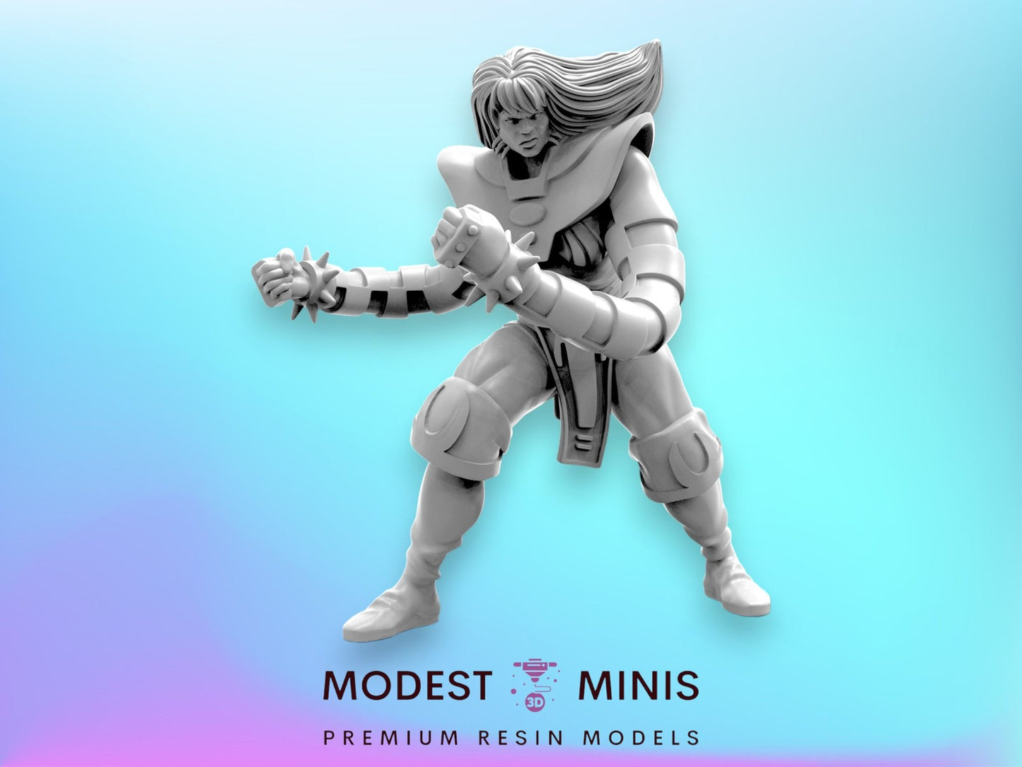 Anaconda A Serpent Society - 40mm  Miniature | Crisis Protocol Proxy | Trident
