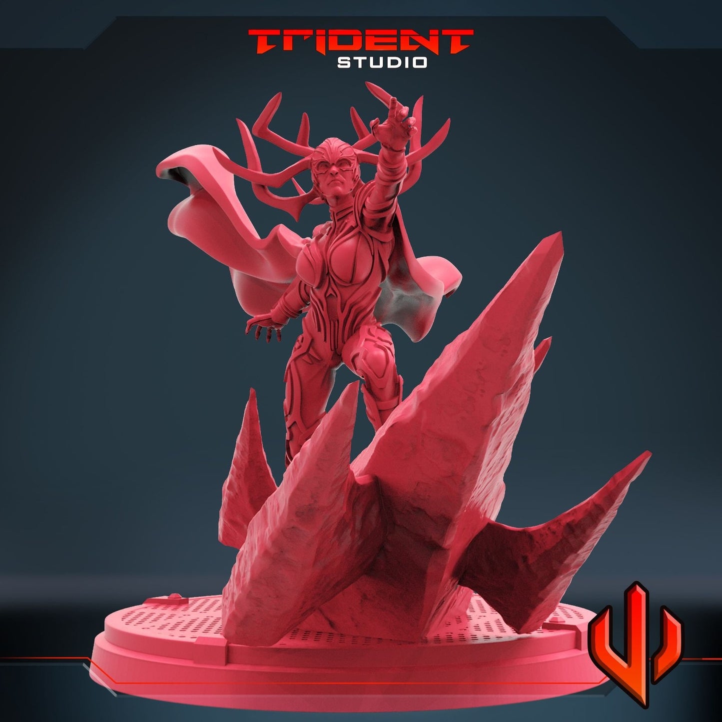 Hellya - 40mm  Miniature | Crisis Protocol Proxy | Trident