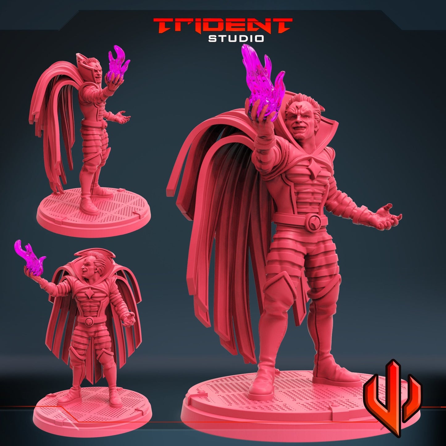 Mister Menace - 40mm  Miniature | Crisis Protocol Proxy | Trident