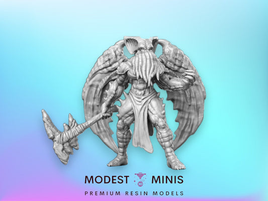 50mm Cthulu - 32mm Scale DnD Miniature | Dungeons and Dragons | JRPG Mini - RN Estudio