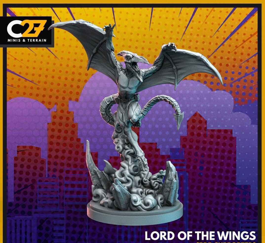 Lord of the Wings - 32mm - 40mm Mini | Crisis Protocol Proxy | C27