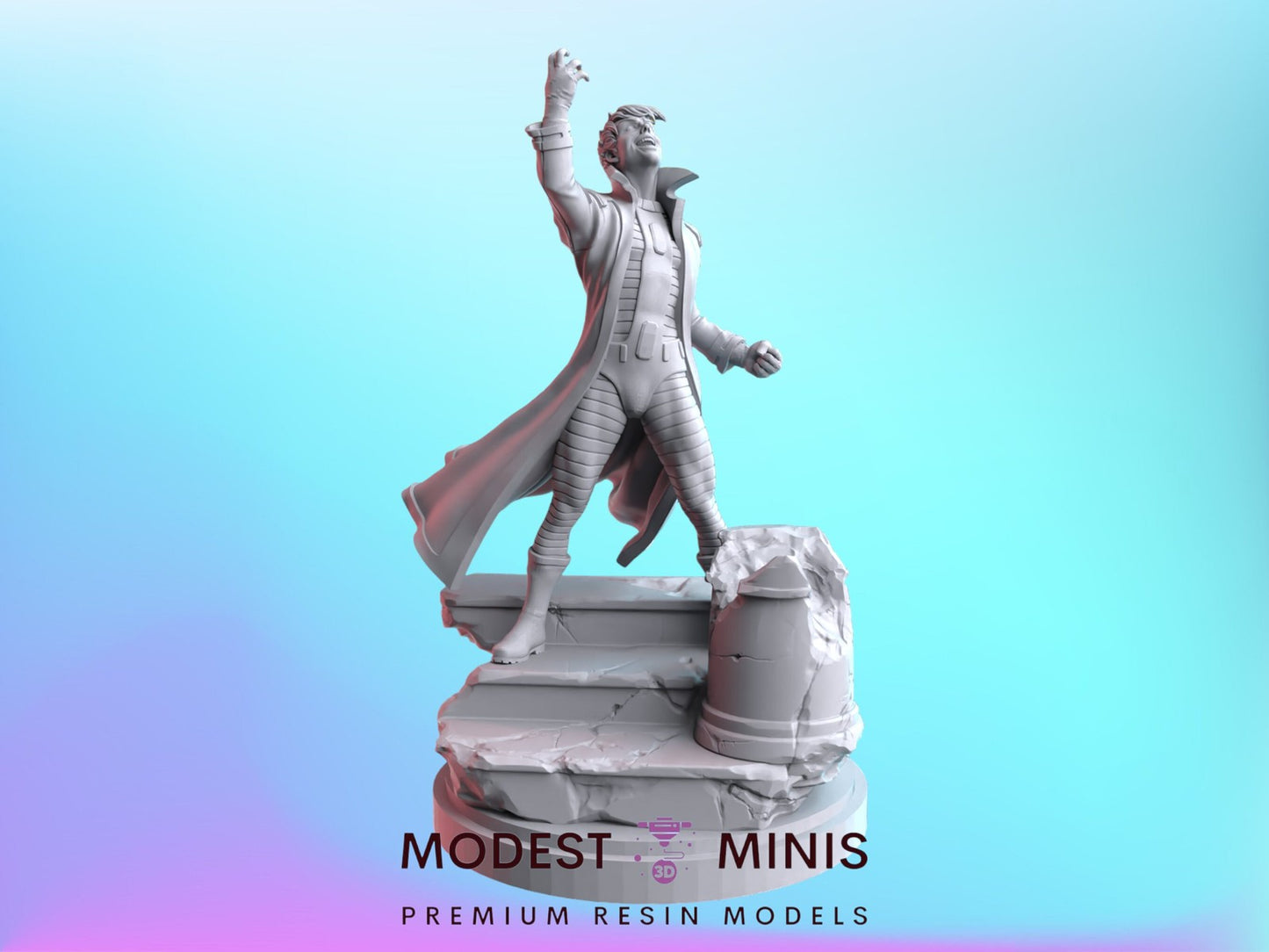 Ramsay Boltagon - 40mm Superhero Miniature | DnD Mini | Superhero | C27