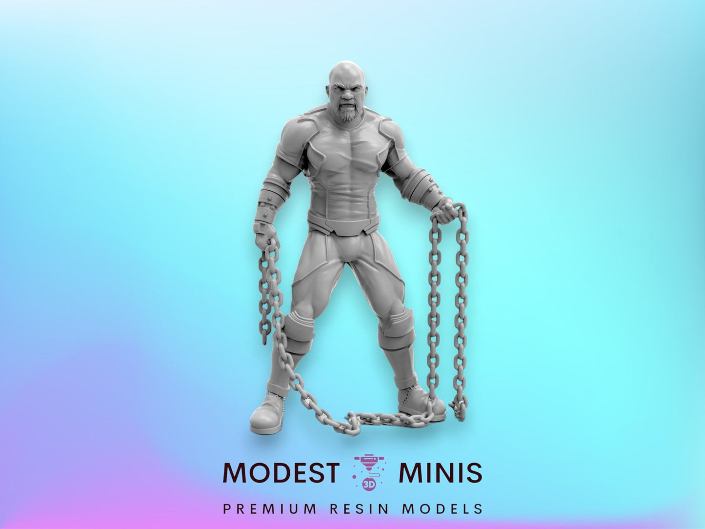 Street Justice A - 40mm  Miniature | Crisis Protocol Proxy | Trident