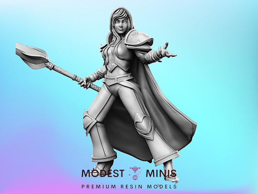 Wow Mage - 28mm 32mm Scale DnD Miniature | Dungeons and Dragons | RN Estudio