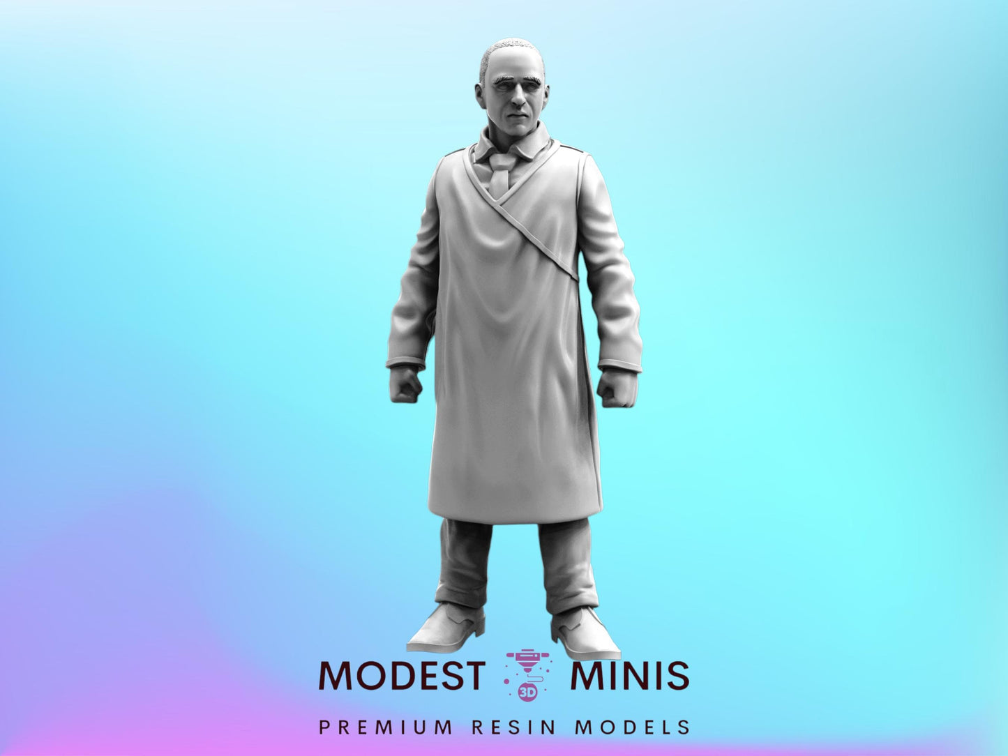 Crime Lab Lead Technician - 32mm Scale Alien Miniature | RPG | Sci fi | Cyberpunk | Role Playing | DnD | Papsikel