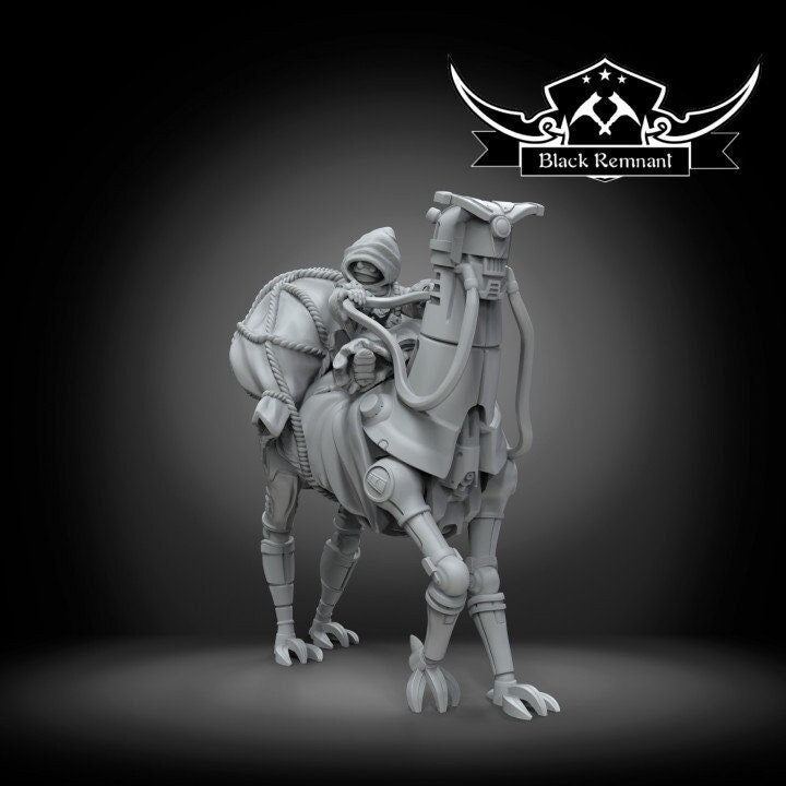 Droid Thief on Mechanical Horse - 28mm - 40mm Scale | Star Wars Legion Mini
