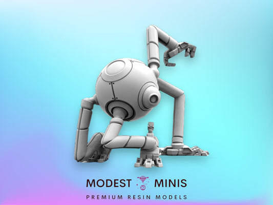 3pc Cyberpunk Training Drones Set - 32mm Scale Alien Miniature  | Batang City | Papsikels