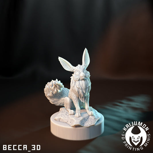 Little Fox - Resin Kaiju Minis | Dungeons and Dragons Mini | Sci Fi | Fantasy Resin
